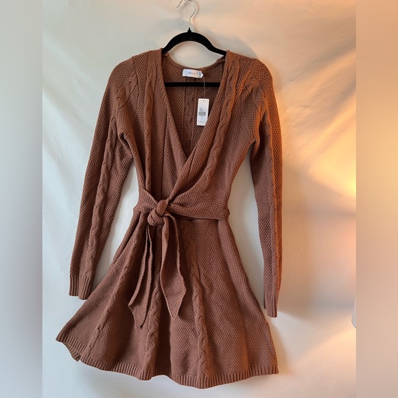 Anthropologie Greylin Wrap Sweater Dress - Picture 14 of 16